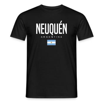 Neuquén Argentine Argentine - T-shirt homme - noir - Devant - AI Model Male 178 light (178cm)