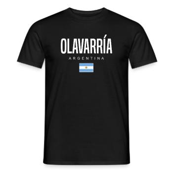 Olavarria Argentina Argentinians - Men's T-Shirt - black - Front - AI Model Male 178 light (178cm)