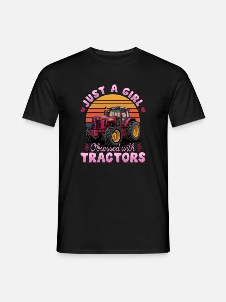 Tractor Kids Farm Lifestyle - Männer T-Shirt - Schwarz