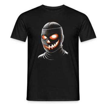 Halloween Kürbis Zombie Monster - Männer T-Shirt - Schwarz - Vorne - AI Model Male 178 light (178cm)
