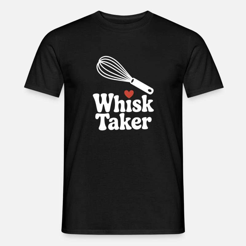 Schneebesen Taker - Männer T-Shirt - Schwarz