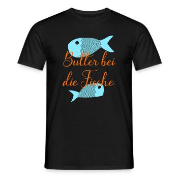 Allons au fond des choses - T-shirt homme - noir - Devant - AI Model Male 178 light (178cm)