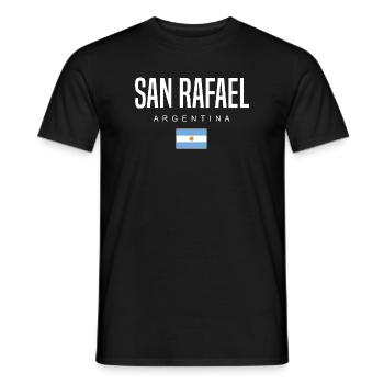 San Rafael Argentina Argentinian - Men's T-Shirt - black - Front - AI Model Male 178 light (178cm)