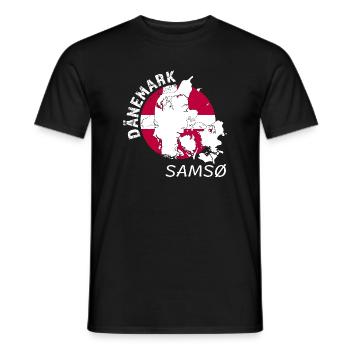 Samso - T-shirt homme - noir - Devant - AI Model Male 178 light (178cm)
