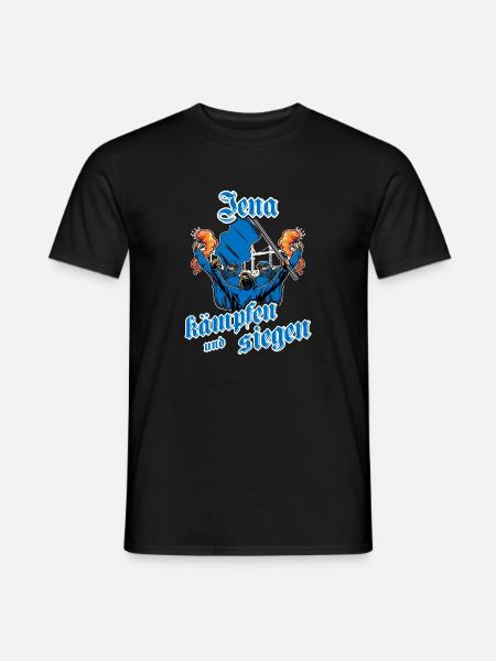 Jena_ _kaempfen_und_siegen - Men's T-Shirt - black