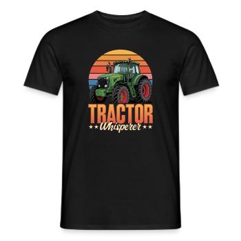 Tractor Kids Farm Lifestyle - Männer T-Shirt - Schwarz - Vorne - AI Model Male 178 light (178cm)