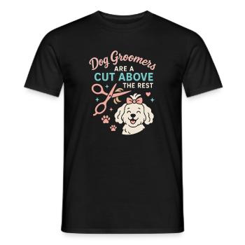 The best mechanics have beards - Men's T-Shirt - black - Front - AI Model Male 178 light (178cm)