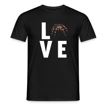 Tarantulas Tarantula - Men's T-Shirt - black - Front - AI Model Male 178 light (178cm)