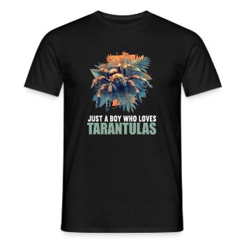 Tarantulas Tarantula - Men's T-Shirt - black - Front - AI Model Male 178 light (178cm)