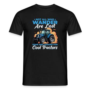 Tractor Kids Farm Lifestyle - Männer T-Shirt - Schwarz - Vorne - AI Model Male 178 light (178cm)