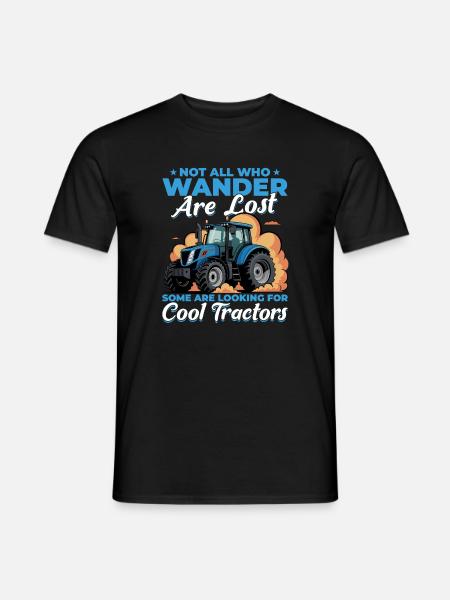 Tractor Kids Farm Lifestyle - Männer T-Shirt - Schwarz
