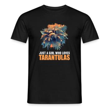 Tarantulas Tarantula - Men's T-Shirt - black - Front - AI Model Male 178 light (178cm)