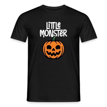 petit monstre - T-shirt homme - noir - Devant - AI Model Male 178 light (178cm)