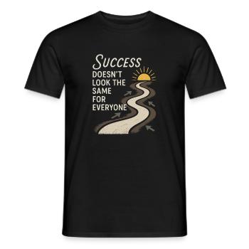 Personnel pour l'enseignant en éducation alternative Deuxième - T-shirt homme - noir - Devant - AI Model Male 178 light (178cm)