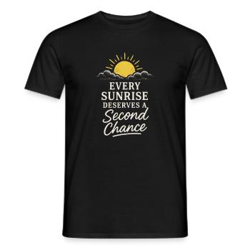Personnel pour l'enseignant en éducation alternative Deuxième - T-shirt homme - noir - Devant - AI Model Male 178 light (178cm)