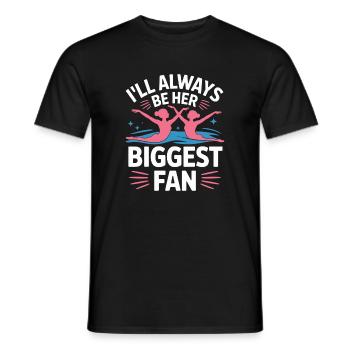 Synchronschwimmen Kunstschwimmen Wassersport - Männer T-Shirt - Schwarz - Vorne - AI Model Male 178 light (178cm)