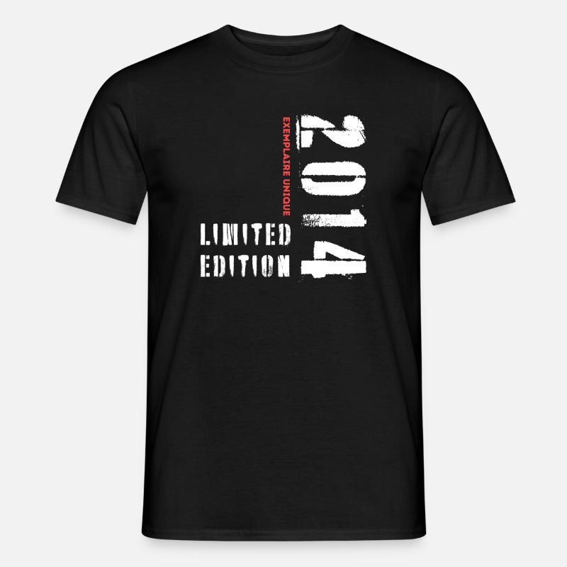 Limitierte Auflage 2014 Einzelstück - Männer T-Shirt - Schwarz