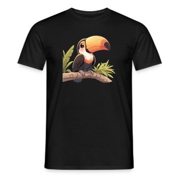 Tortoises Tortoise - Men's T-Shirt - black - Front - AI Model Male 178 light (178cm)
