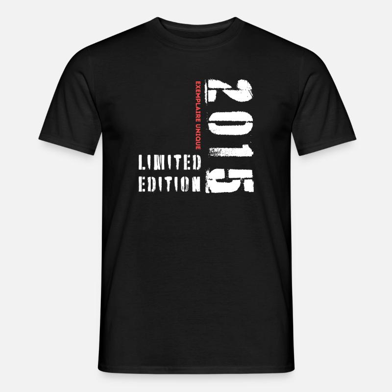 Limitierte Auflage 2015 – Unikat - Männer T-Shirt - Schwarz