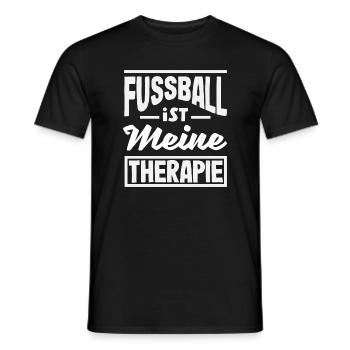 Drôle de Football Football Fan Cadeau - T-shirt homme - noir - Devant - AI Model Male 178 light (178cm)