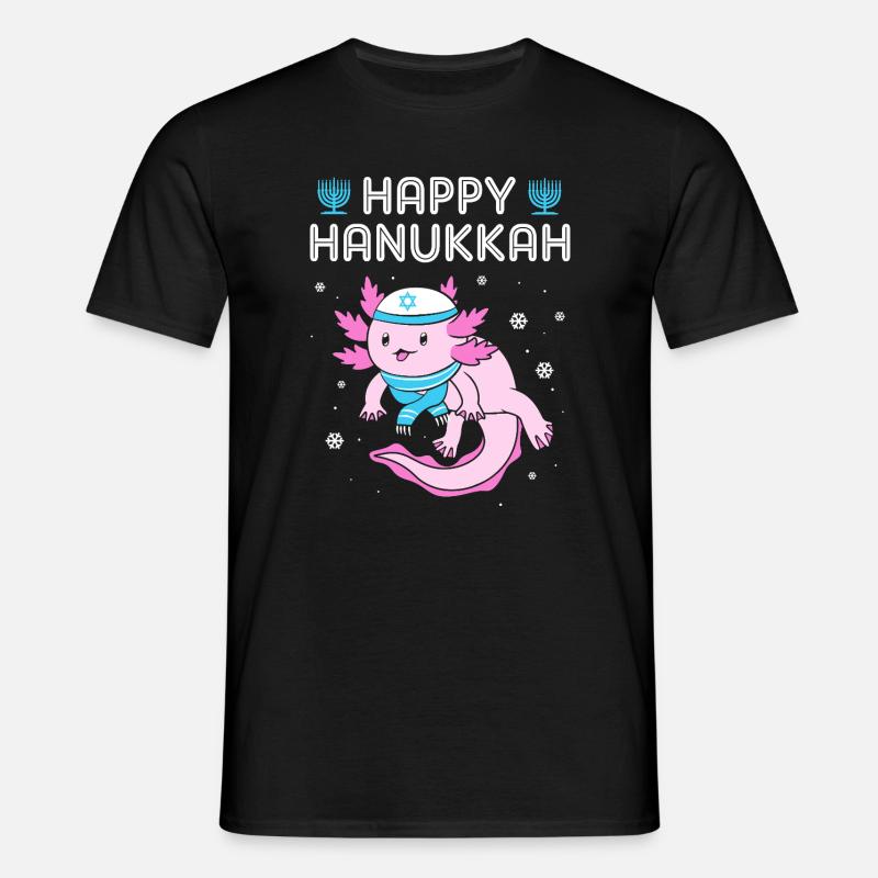 Hanoukka Hanoukka Hanoukka - T-shirt Homme - noir