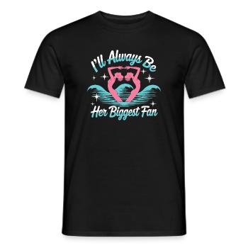 Natation synchronisée Natation artistique Sports nautiques - T-shirt homme - noir - Devant - AI Model Male 178 light (178cm)
