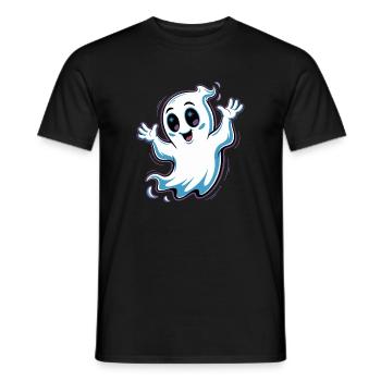 Scary Halloween Design - Männer T-Shirt - Schwarz - Vorne - AI Model Male 178 light (178cm)