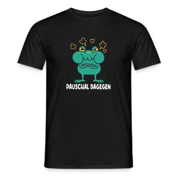 Funny Sayings Fun Outfits Irony Sarcasm - Men's T-Shirt - black - Front - AI Model Male 178 light (178cm)