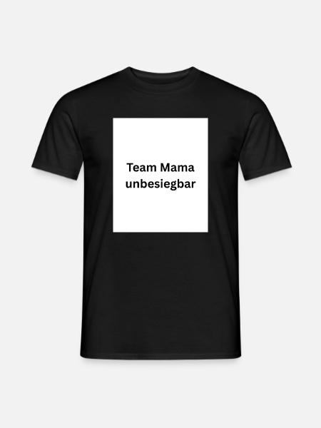 Team Mama Invincible - Men's T-Shirt - black