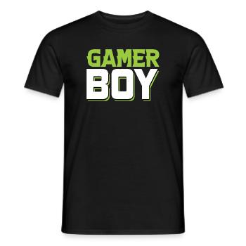 Gamer Boy - Männer T-Shirt - Schwarz - Vorne - AI Model Male 178 light (178cm)