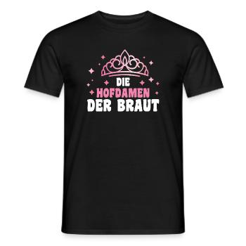 Bachelor Party Team Bride Hen Party - Men's T-Shirt - black - Front - AI Model Male 178 light (178cm)