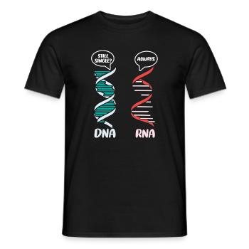 Professeur de biologie Biologiste Biologiste en microbiologie - T-shirt homme - noir - Devant - AI Model Male 178 light (178cm)