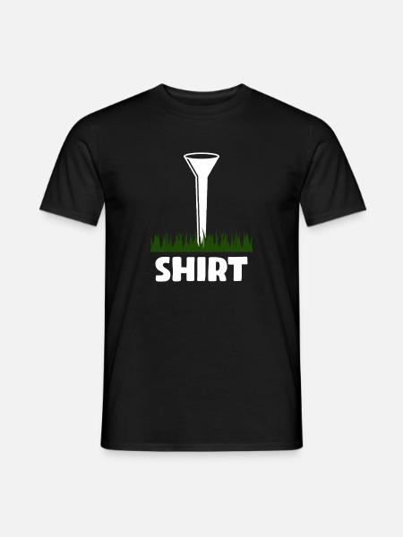 Golfer Golf Golfing - Men's T-Shirt - black