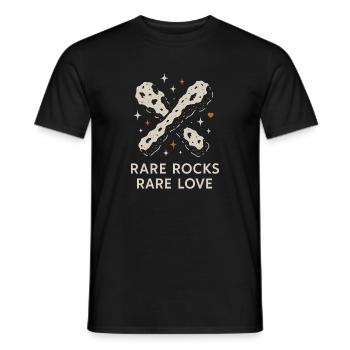 Meteorite Collector Fallen Star Cosmic - Men's T-Shirt - black - Front - AI Model Male 178 light (178cm)