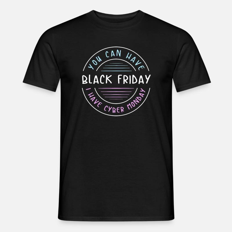 Cyber Monday shopping spree - Men’s T-shirt - black