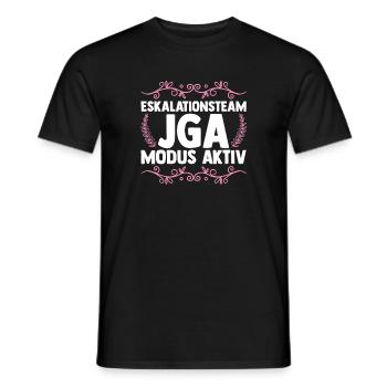 JGA Team Braut Junggesellinnenabschied - Männer T-Shirt - Schwarz - Vorne - AI Model Male 178 light (178cm)