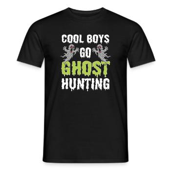 Geisterjagd Chasse aux fantômes - T-shirt homme - noir - Devant - AI Model Male 178 light (178cm)