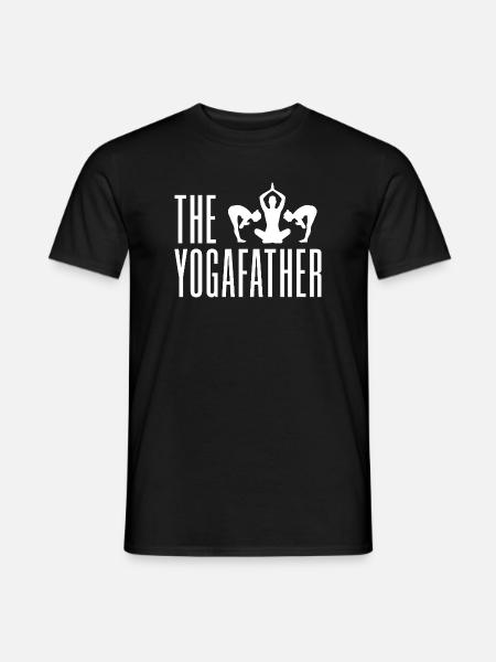 Pilates Enthusiasts The Yogafather Pilates - Men's T-Shirt - black