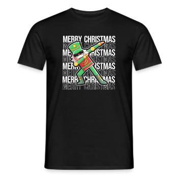 Casse-noisette de Noël - T-shirt homme - noir - Devant - AI Model Male 178 light (178cm)