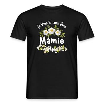 I'm still going to be a granny 2026–future grandmother - Men's T-Shirt - black - Front - AI Model Male 178 light (178cm)