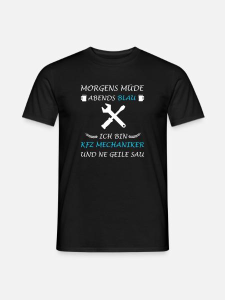 Bilmekaniker Master Auto Værksted Garage - Mænd T-shirt - sort