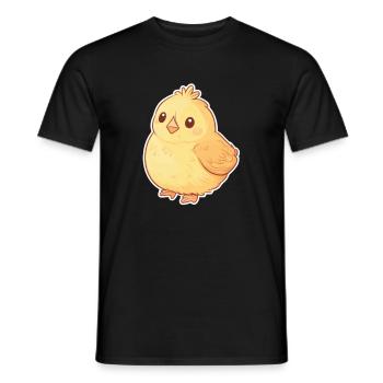 Chick - Men's T-Shirt - black - Front - AI Model Male 178 light (178cm)