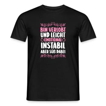 Bachelor Party Team Bride Hen Party - Men's T-Shirt - black - Front - AI Model Male 178 light (178cm)