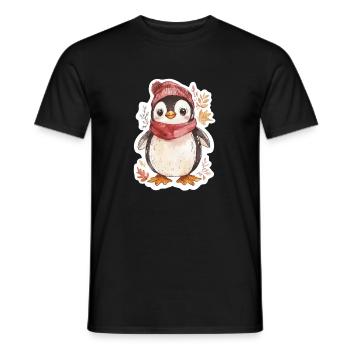 Pingouin - T-shirt homme - noir - Devant - AI Model Male 178 light (178cm)