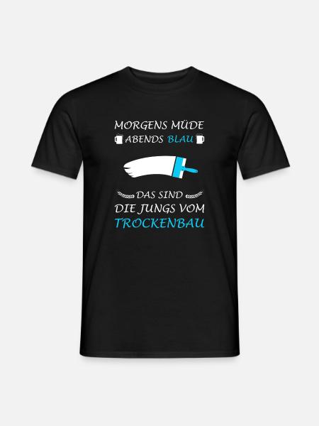 Drywall Drywall Drywall Fitter Saying - Men's T-Shirt - black