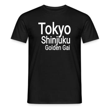 Tokyo Shinjuku - T-shirt homme - noir - Devant - AI Model Male 178 light (178cm)