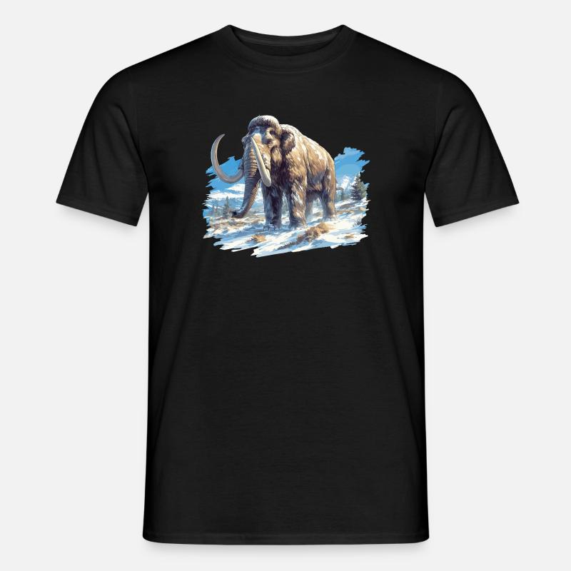 Mammuts Mammut - Männer T-Shirt - Schwarz
