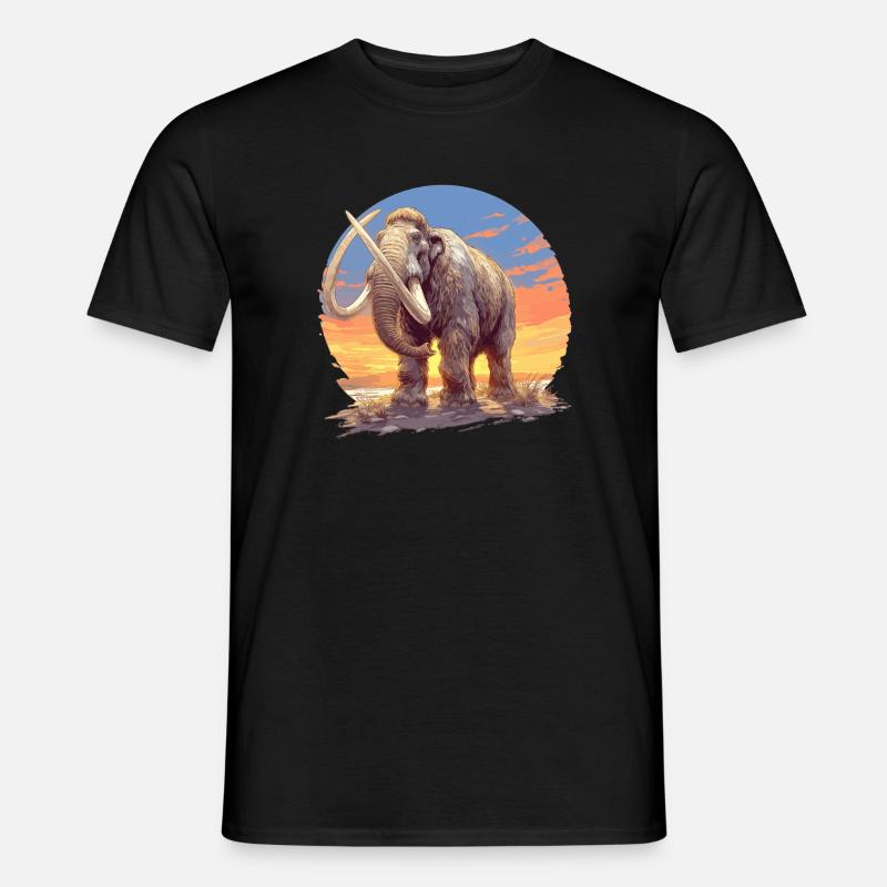 Mammuts Mammut - Männer T-Shirt - Schwarz