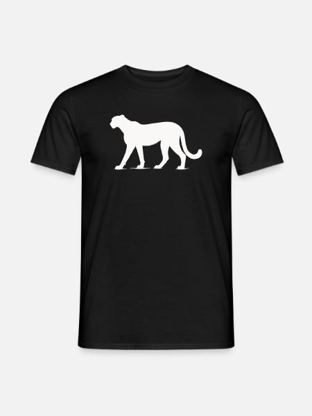 Guépard - T-shirt homme - noir