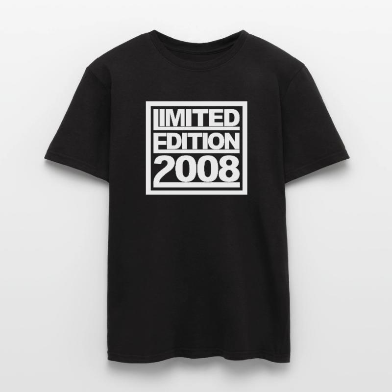 Limitierte Edition 2008 Design Geburtstag Männer T-Shirt